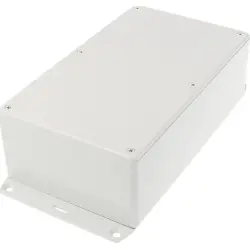 ABS enclosure, (L x W x H) 191 x 110 x 61 mm, light gray (RAL 7035), IP54, 1591EF2SGY