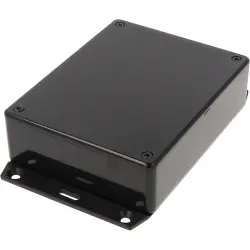 ABS enclosure, (L x W x H) 120 x 94 x 34 mm, black (RAL 9005), IP54, 1591GF2SBK
