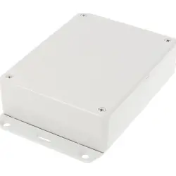 ABS enclosure, (L x W x H) 120 x 94 x 34 mm, light gray (RAL 7035), IP54, 1591GF2SGY