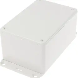 ABS enclosure, (L x W x H) 120 x 80 x 59 mm, light gray (RAL 7035), IP54, 1591TF2SGY