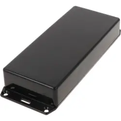 ABS enclosure, (L x W x H) 166 x 71 x 29 mm, black (RAL 9005), IP54, 1591HSFLBK