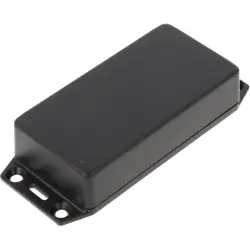 ABS enclosure, (L x W x H) 99 x 51 x 20 mm, black (RAL 9005), IP54, 1591XXAFLBK
