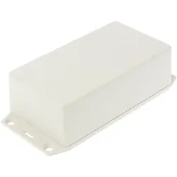 ABS enclosure, (L x W x H) 119 x 66 x 36 mm, light gray (RAL 7035), IP54, 1591XXCFLGY