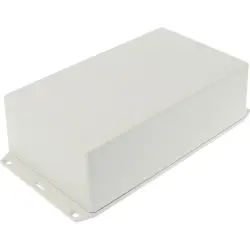 ABS enclosure, (L x W x H) 193 x 112 x 56 mm, light gray (RAL 7035), IP54, 1591XXEFLGY