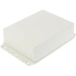 ABS enclosure, (L x W x H) 122 x 94 x 36 mm, light gray (RAL 7035), IP54, 1591XXGFLGY