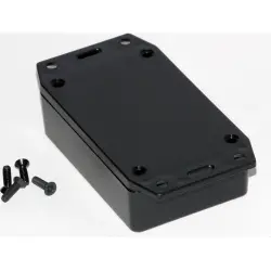 ABS enclosure, (L x W x H) 84 x 56 x 23 mm, black (RAL 9005), IP54, 1591XXMFLBK