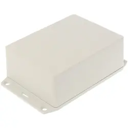 ABS enclosure, (L x W x H) 109 x 81 x 41 mm, light gray (RAL 7035), IP54, 1591XXSFLGY