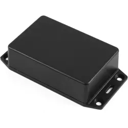 ABS enclosure, (L x W x H) 84 x 56 x 23 mm, black (RAL 9005), IP54, 1591XXMSFLBK