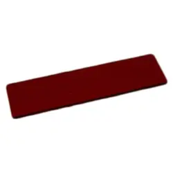 Infrared panel, PC, (L x W x H) 59 x 15 x 2 mm, red, for series 1593S/T, 1593SIR10