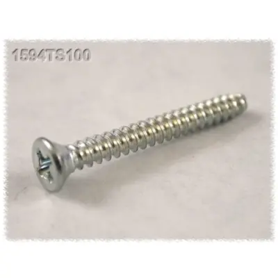 Screw, steel, (L) 18 mm, black, 1594TS100 - 1