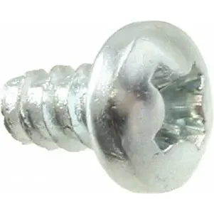 Screw, steel, (L) 6.35 mm, silver, 1598ATS100, package with 100 pieces - 1