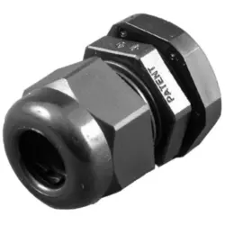 Cable gland, PA, (L) 30 mm, black, 1427CG7