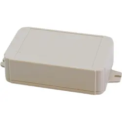 ABS enclosure, (L x W x H) 105 x 65 x 30 mm, light gray (RAL 7035), IP54, RL6165-F