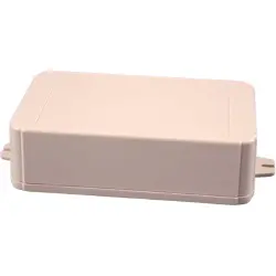 ABS enclosure, (L x W x H) 125 x 80 x 35 mm, light gray (RAL 7035), IP54, RL6215-F