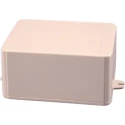 ABS enclosure, (L x W x H) 125 x 100 x 60 mm, light gray (RAL 7035), IP54, RL6335-F