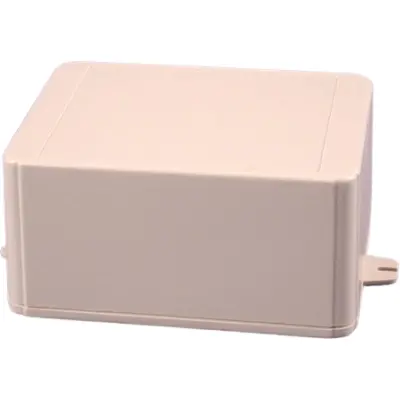 ABS enclosure, (L x W x H) 125 x 100 x 60 mm, light gray (RAL 7035), IP54, RL6335-F - 1