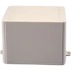 ABS enclosure, (L x W x H) 125 x 100 x 90 mm, light gray (RAL 7035), IP54, RL6365-F