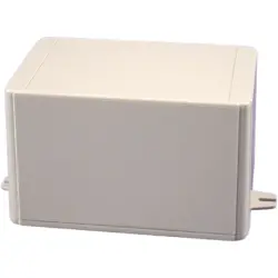 ABS enclosure, (L x W x H) 150 x 100 x 90 mm, light gray (RAL 7035), IP54, RL6465-F