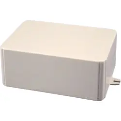 ABS enclosure, (L x W x H) 175 x 125 x 70 mm, light gray (RAL 7035), IP54, RL6555-F