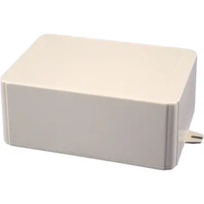 ABS enclosure, (L x W x H) 175 x 125 x 70 mm, light gray (RAL 7035), IP54, RL6555-F - 1