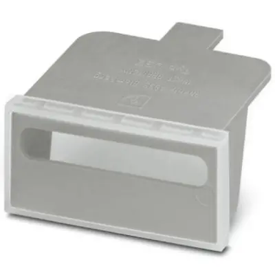 Label holder for terminal block, 1004089 - 1