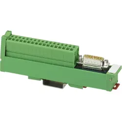 Transfer module, 15 pole, 2.5 A, 60 V, 2959599, UM 25-D15SUB/S/FRONT/Q