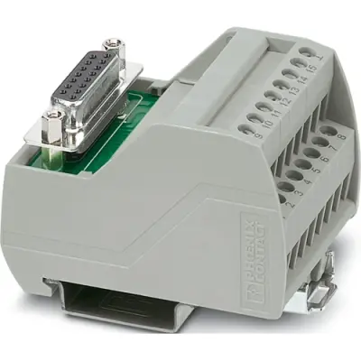 Transfer module, 15 pole, 2 A, 25 V, 2315175, VIP-2/SC/D15SUB/F - 1