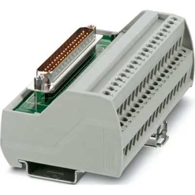 Transfer module, 37 pole, 2 A, 25 V, 2900786, VIP-2/SC/D37SUB/M/SO - 1