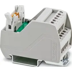 Transfer module, 10 pole, 1 A, 25 V, 2315010, VIP-2/SC/FLK10