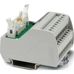 Transfer module, 14 pole, 1 A, 25 V, 2322294, VIP-2/SC/FLK14/8P/PLC