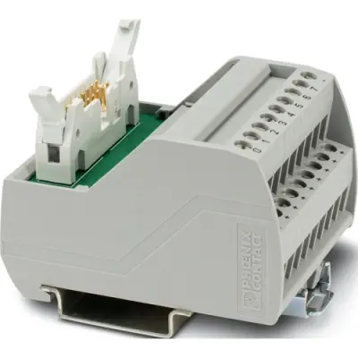 Transfer module, 14 pole, 1 A, 25 V, 2322294, VIP-2/SC/FLK14/8P/PLC - 1