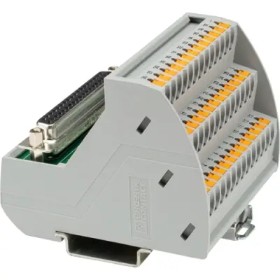 Transfer module, 37 pole, 2 A, 24 V, 2904266, VIP-3/PT/D37SUB/F/LED - 1