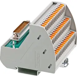 Transfer module, 44 pole, 1 A, 25 V, 2904270, VIP-3/PT/HD44SUB/M