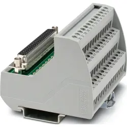 Transfer module, 37 pole, 2.5 A, 24 V, 2322223, VIP-3/SC/D37SUB/F/LED