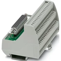 Transfer module, 50 pole, 2 A, 25 V, 2315201, VIP-3/SC/D50SUB/F