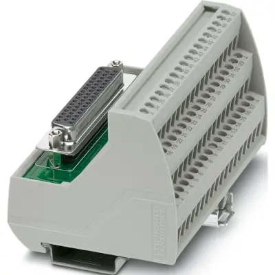 Transfer module, 50 pole, 2 A, 25 V, 2315201, VIP-3/SC/D50SUB/F - 1