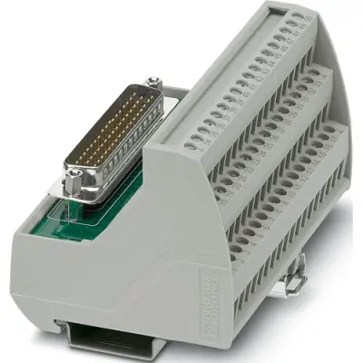 Transfer module, 50 pole, 2 A, 25 V, 2315159, VIP-3/SC/D50SUB/M - 1