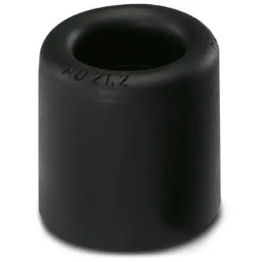 Cable protection end grommet, (L) 21 mm, mounting Ø 21.2 mm, PA, black, for protective hoses, 3240984 - 1