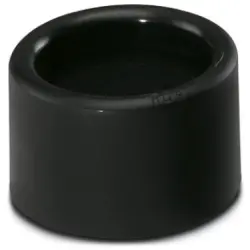 Cable protection end grommet, (L) 25 mm, mounting Ø 42.5 mm, PA, black, for protective hoses, 3240987
