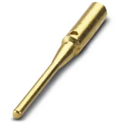 Pin contact, 0.14-0.34 mm², AWG 26-22, crimp connection, nickel-plated/gold-plated, 1423643