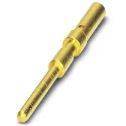 Pin contact, 0.08-0.34 mm², AWG 28-22, crimp connection, gold-plated, 1452372