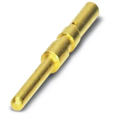 Pin contact, 0.08-0.34 mm², AWG 28-22, crimp connection, gold-plated, 1452356 - 1