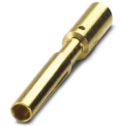 Receptacle, 0.34-1.0 mm², AWG 22-18, crimp connection, nickel-plated/gold-plated, 1423646
