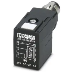 Valve connector, DIN shape B, 3 pole, 24 V, 1458554