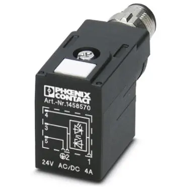 Valve connector, DIN shape BI, 3 pole, 24 V, 1409337 - 1