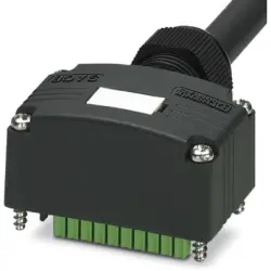 Sensor actuator cable, M12-cable socket, straight to open end, 10 m, PUR/PVC, black, 10 A, 1453216
