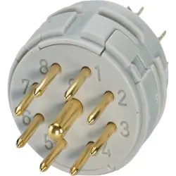 Pin insert, solder cup for circular connector, 1240549