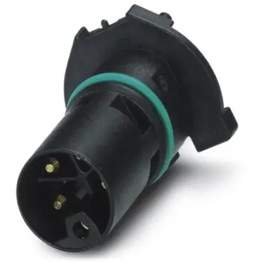 Plug, M12, 5 pole, solder connection, straight, 1420828 - 1
