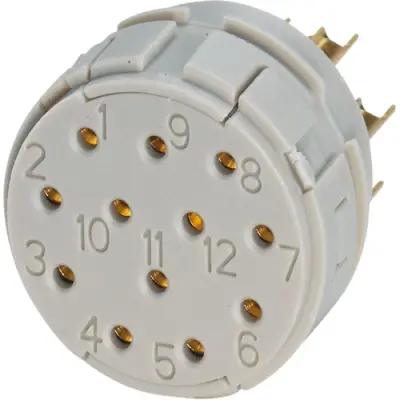 Socket insert, solder cup for circular connector, 1241391 - 1