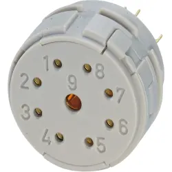 Socket insert, solder cup for circular connector, 1241657